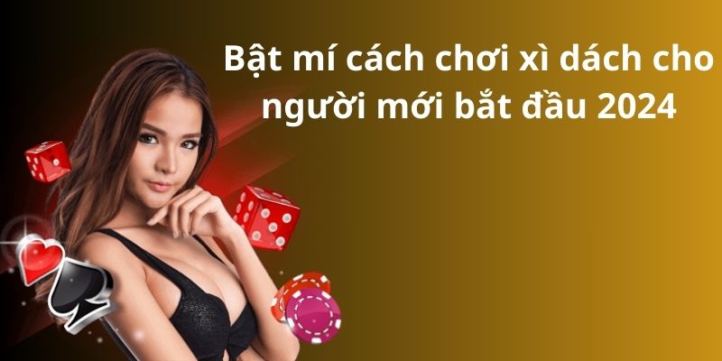 Bật mí cách chơi xì dách cho người mới bắt đầu 2024