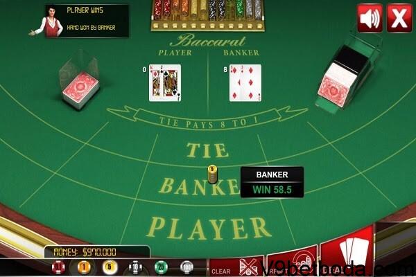Cần nắm vững luật trước khi chơi Baccarat